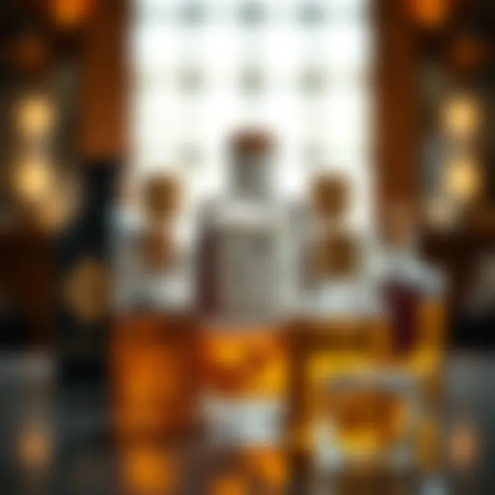 The Art of Scent Blending An artistic representation of scent notes and their blend