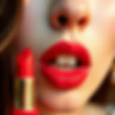 Artistic ways to utilize leftover lipstick