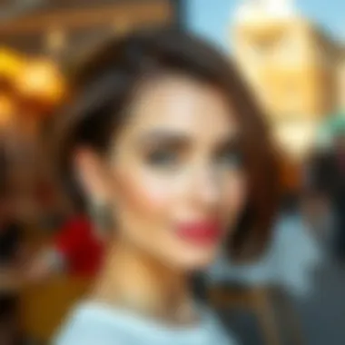 Bob haircut variations for different face shapes