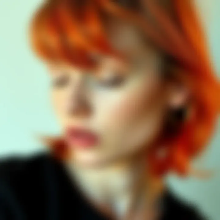 Chemical products affecting hair color