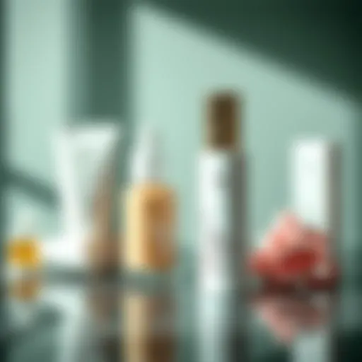 Elegant foundation packaging showcasing skincare-friendly ingredients