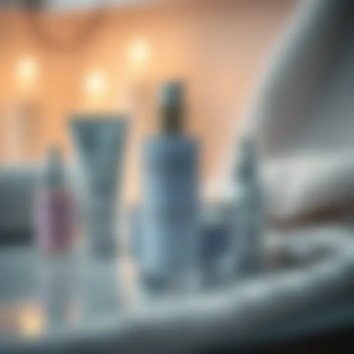 Skincare products for scar treatment