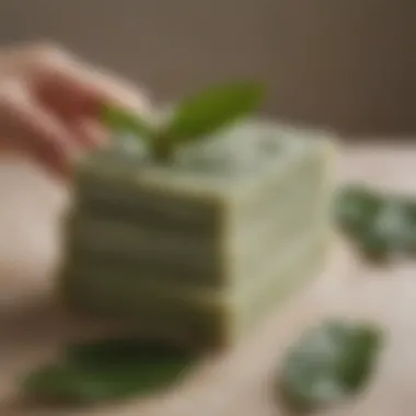 Using bay leaf soap in daily routine