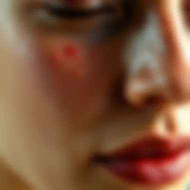 Understanding Acne Scars Beneath the Skin Close-up view of skin with acne scars