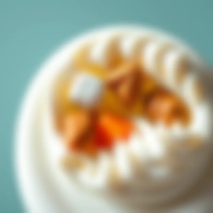 Key Ingredients in DP Shampoo Close-up of DP shampoo's ingredients