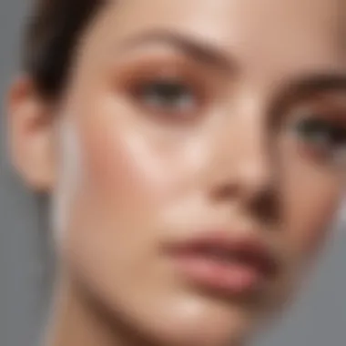 Glowing Skin Post Vitamin E Application Skin glowing after vitamin E application