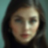 Interface showcasing FaceApp features