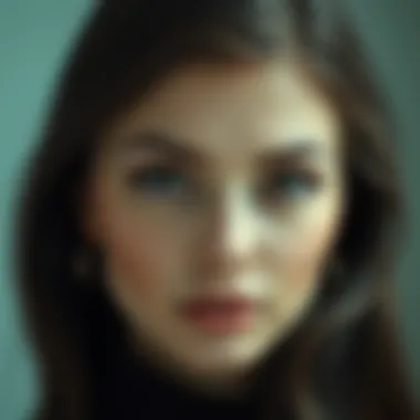 Interface showcasing FaceApp features