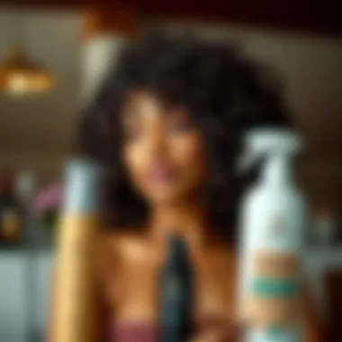 Hair products for curls