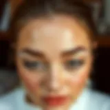 Elegant Eyebrow Shapes Elegant eyebrow shapes enhancing facial features