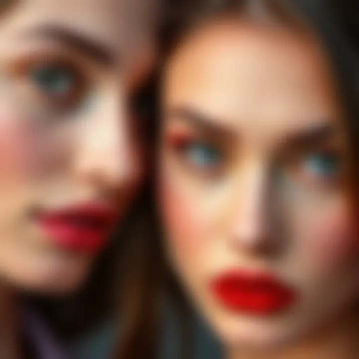 Finding the Perfect Red for Every Skin Tone Diverse skin tones showcasing the perfect shade of red