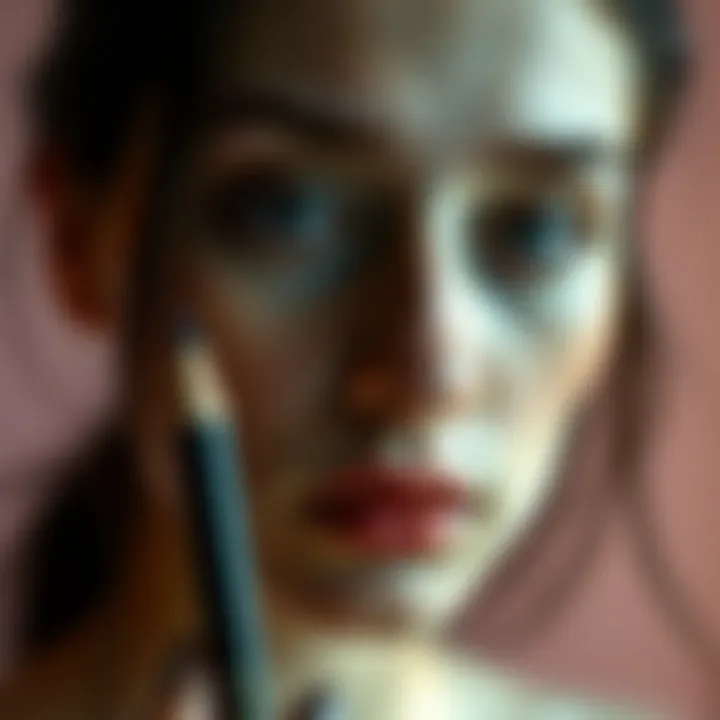 Pencil shading techniques illustration