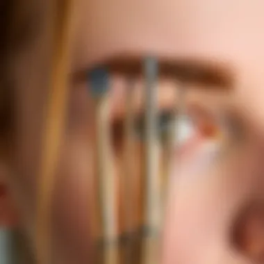 Elegant eyebrow shaping tools for precise styling