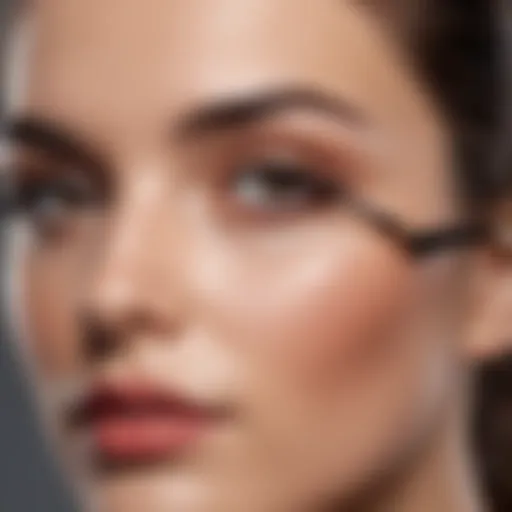 Elegant eyebrow shaping technique