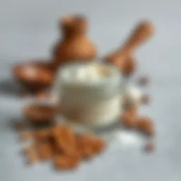 Natural ingredients for DIY face mask