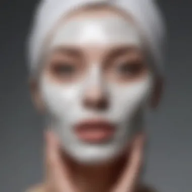 Preparation of a hydrating facial mask