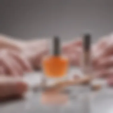 Essential Tools for Nail Care A serene setting showcasing tools for nail care