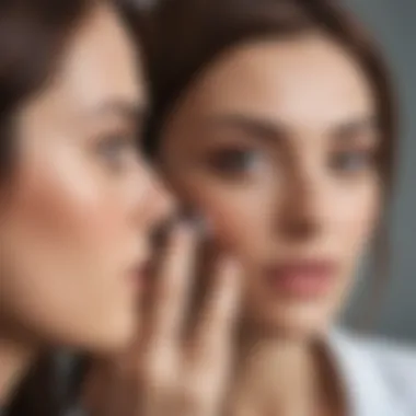 A consultation between a patient and an ophthalmologist discussing treatment options.