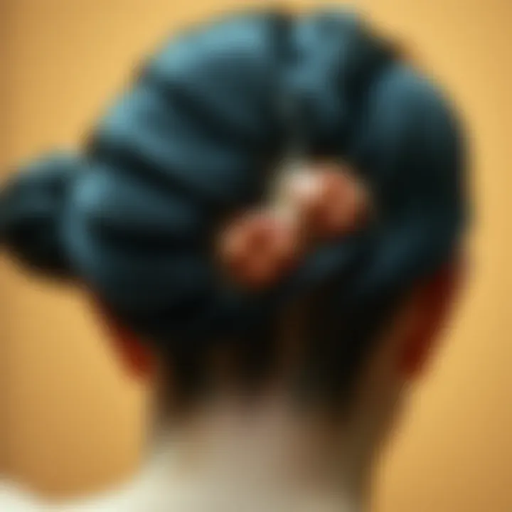 Illustration depicting common scalp conditions causing wounds