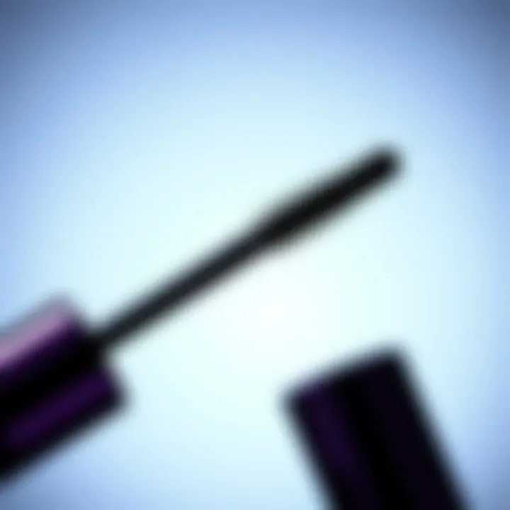 Elegant mascara wand with a sleek design