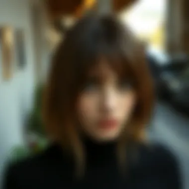 Versatile Styling Techniques for Layered Bangs Styling techniques for layered bangs in various settings