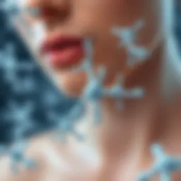 Collagen molecules enhancing skin elasticity