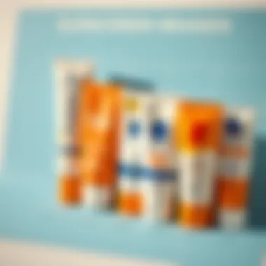 A chart comparing the prices of popular sunscreen brands side by side.