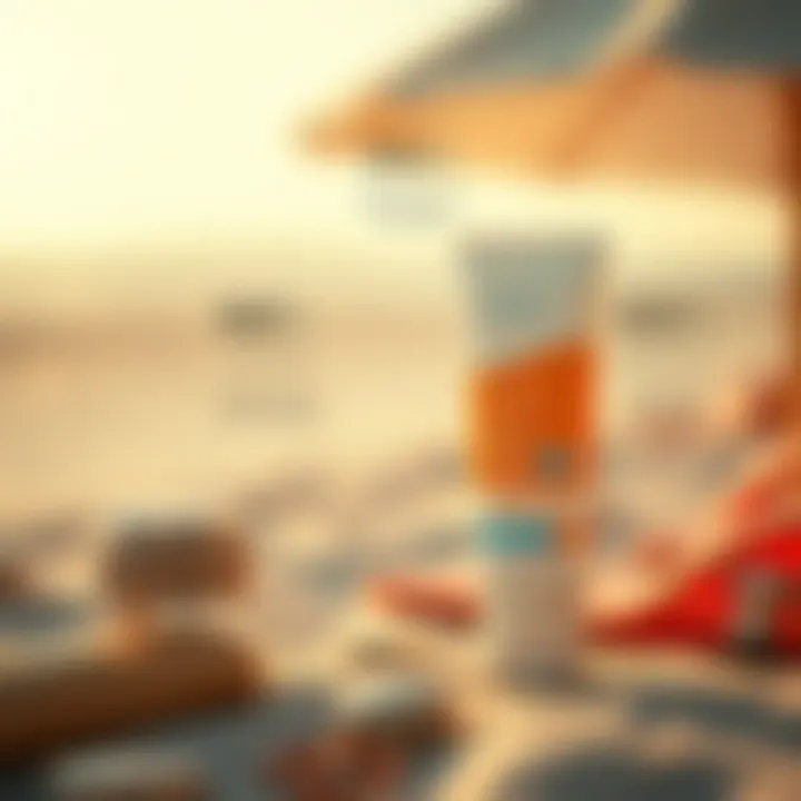 A graphical representation illustrating the factors influencing sunscreen pricing.