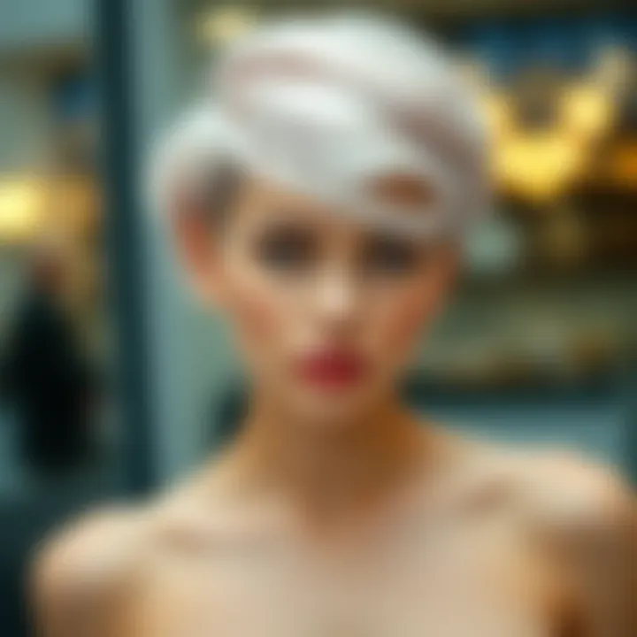 Diverse hair types styled with V-shaped cuts