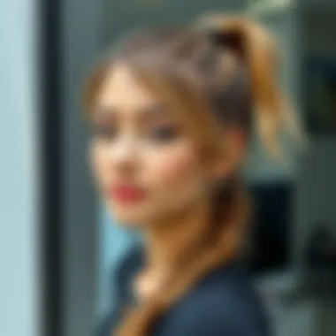 Side Ponytails for Different Face Shapes Face shapes and side ponytail suitability