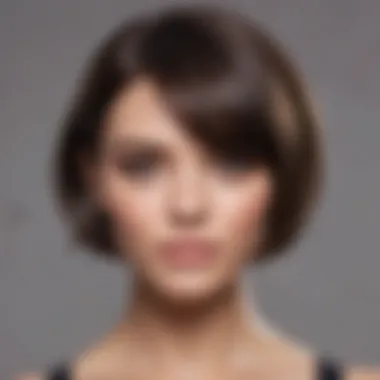 Stylish Bob Cut Stylish bob cut that enhances facial features